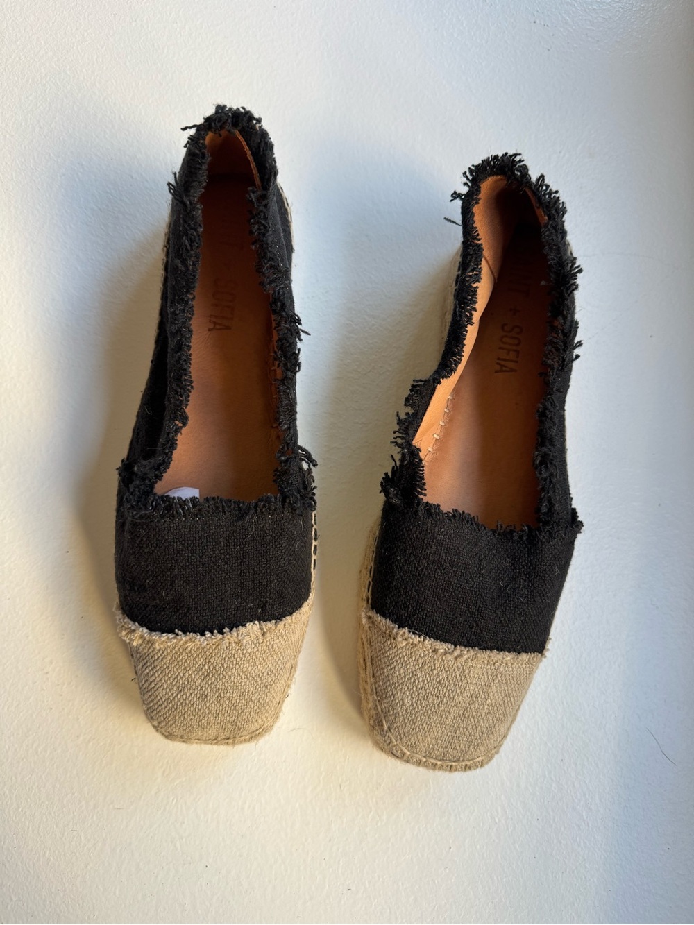 Saint + Sofia Ivy Frayed Espadrille Pumps size 41 - Picture 1 of 7